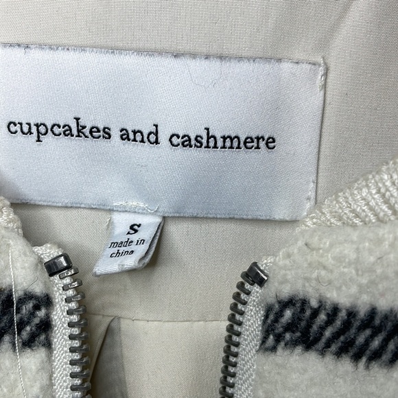 Pea coat baby doll blazer White and black plaid - Picture 3 of 8